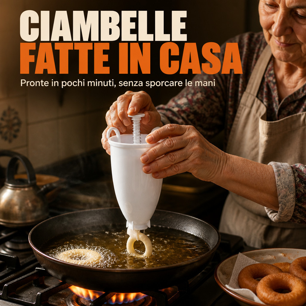 Ciambelle fatte in casa, subito