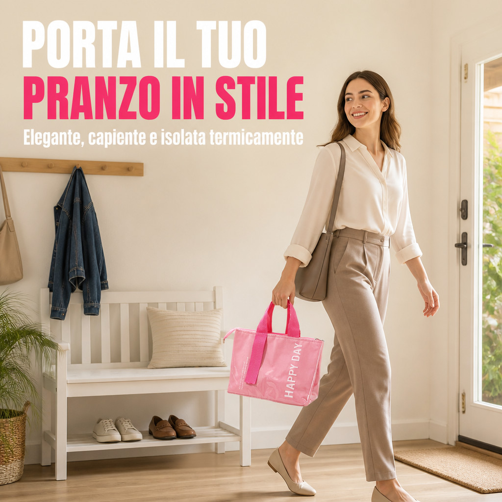 La borsa del pranzo che ami