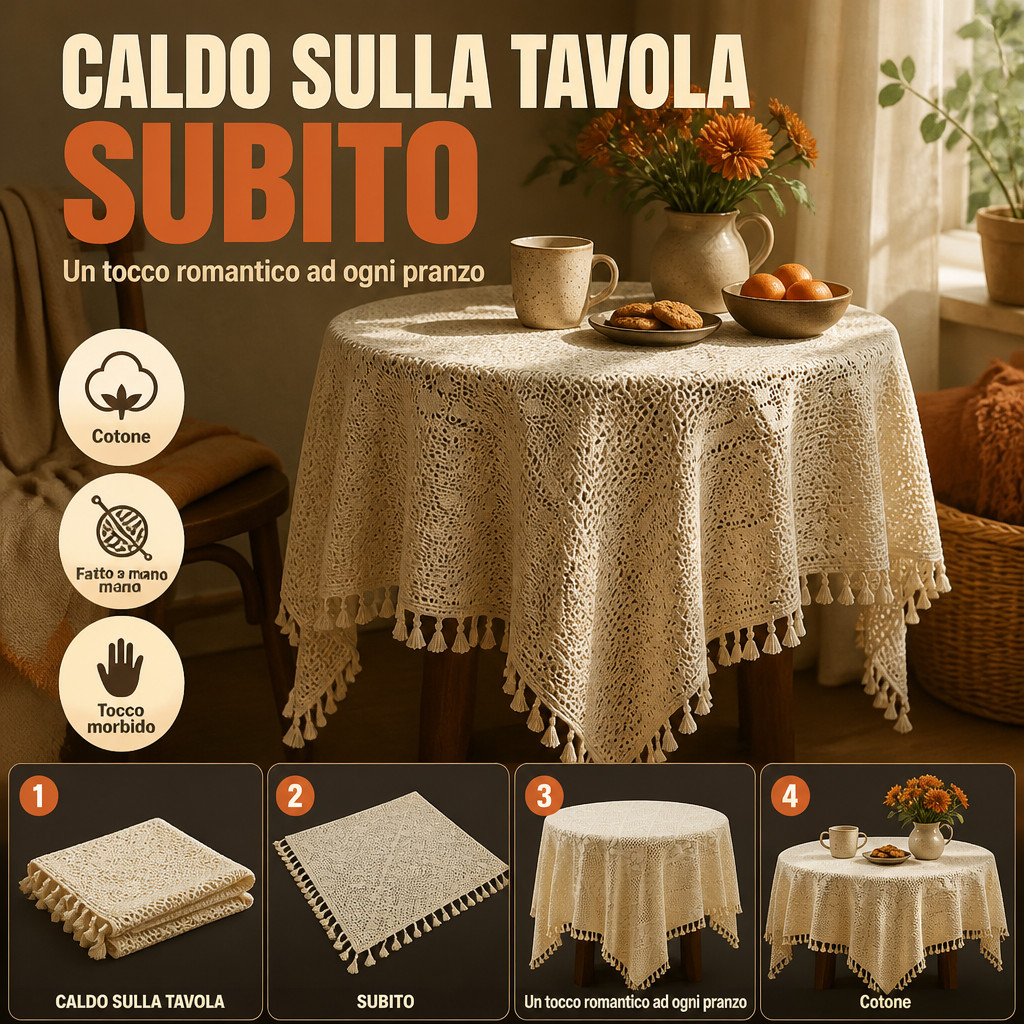 Caldo sulla tavola, subito