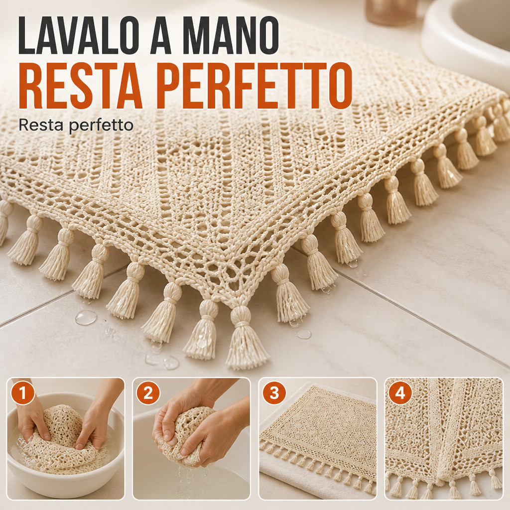 Lavalo a mano, resta perfetto