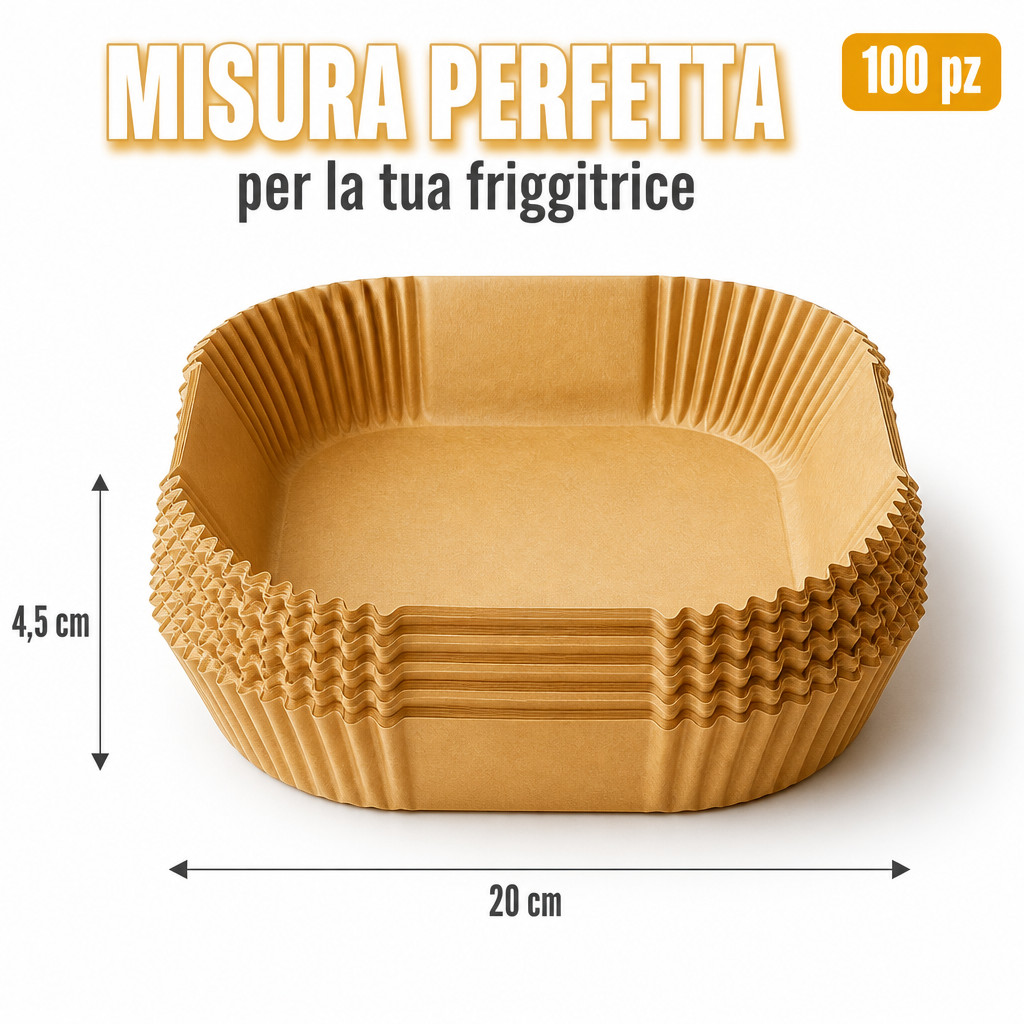 Misura perfetta per la tua friggitrice