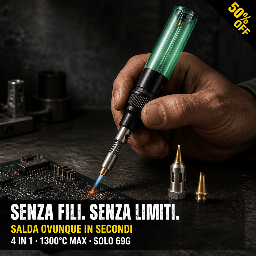Saldatore portatile senza fili