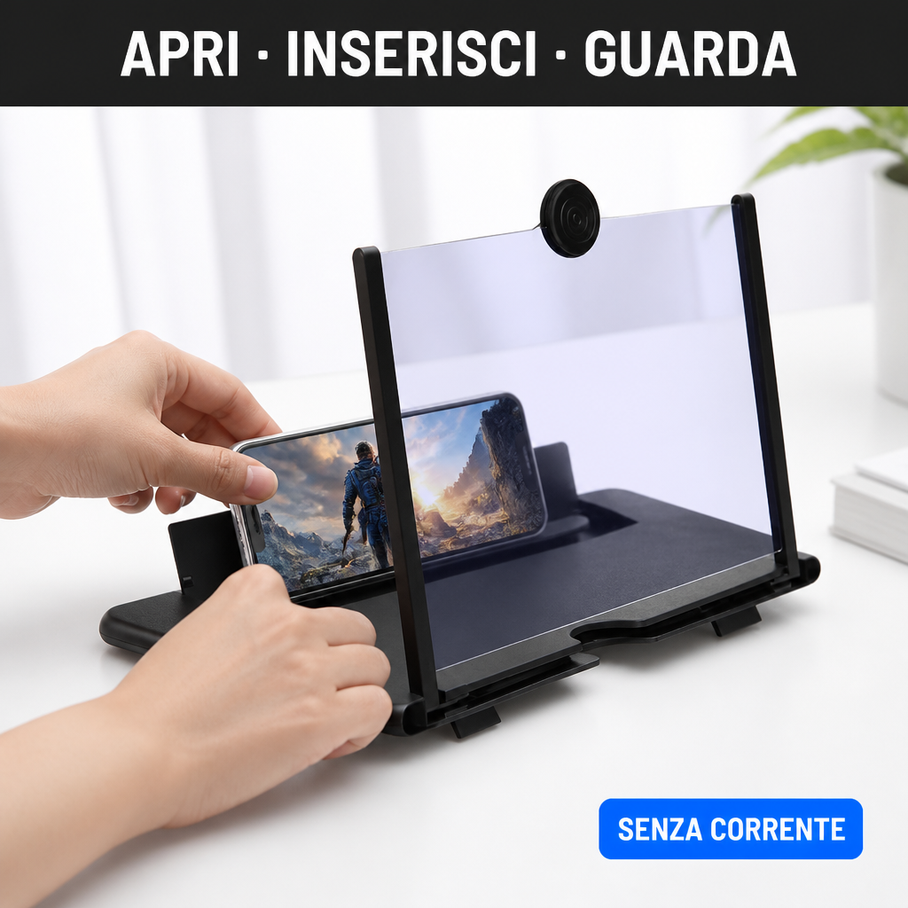 Tre passi, funziona subito