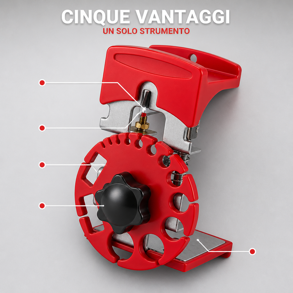 5 vantaggi in un solo attrezzo