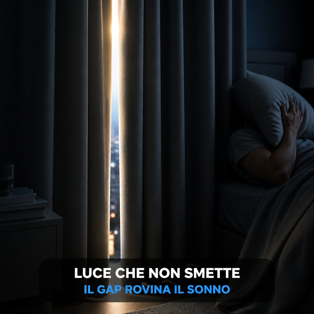 Luce che entra di notte