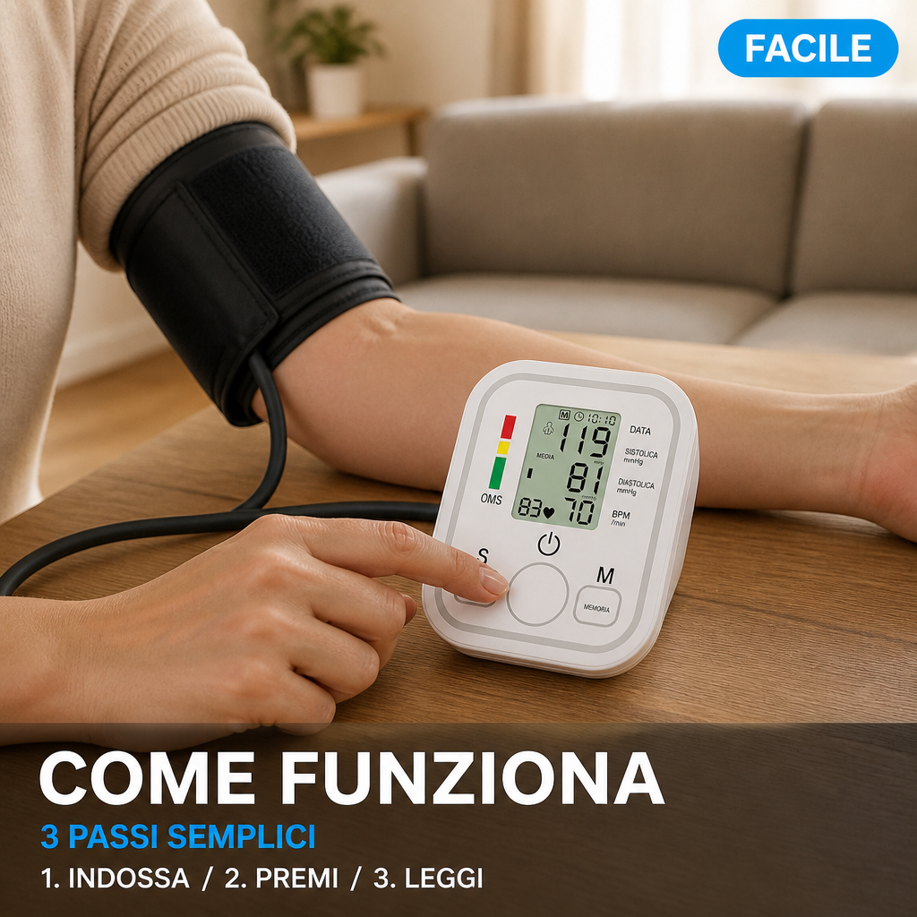 Funziona in 3 passi