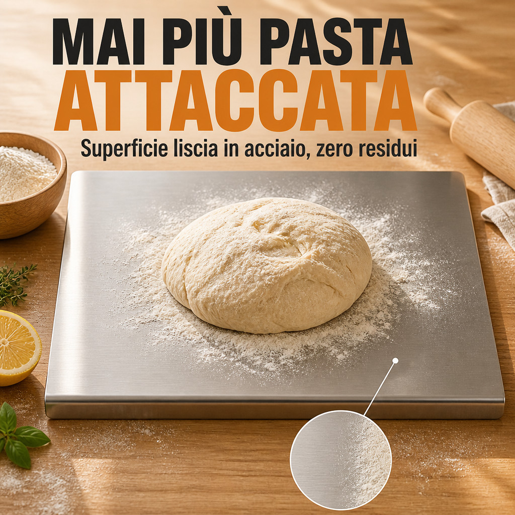 Impasta senza che si attacchi niente