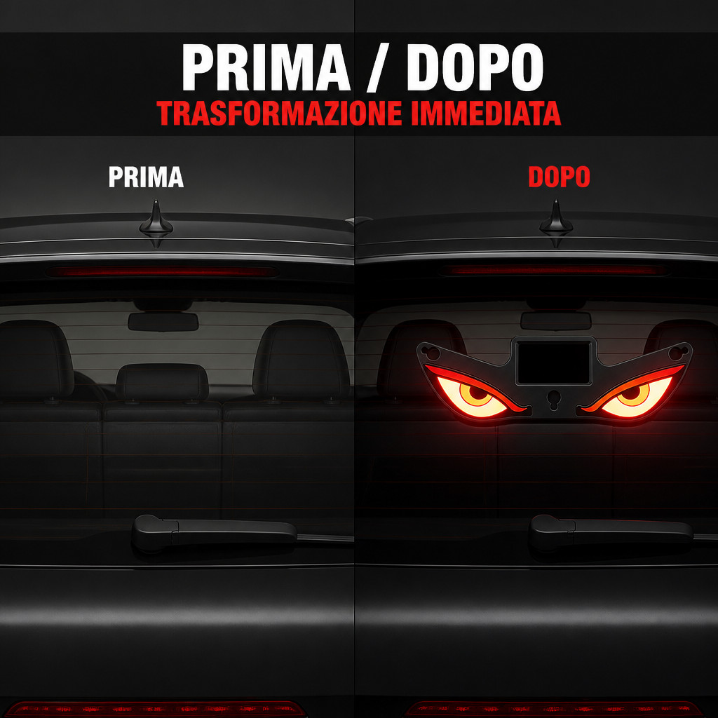 Prima e dopo: differenza totale