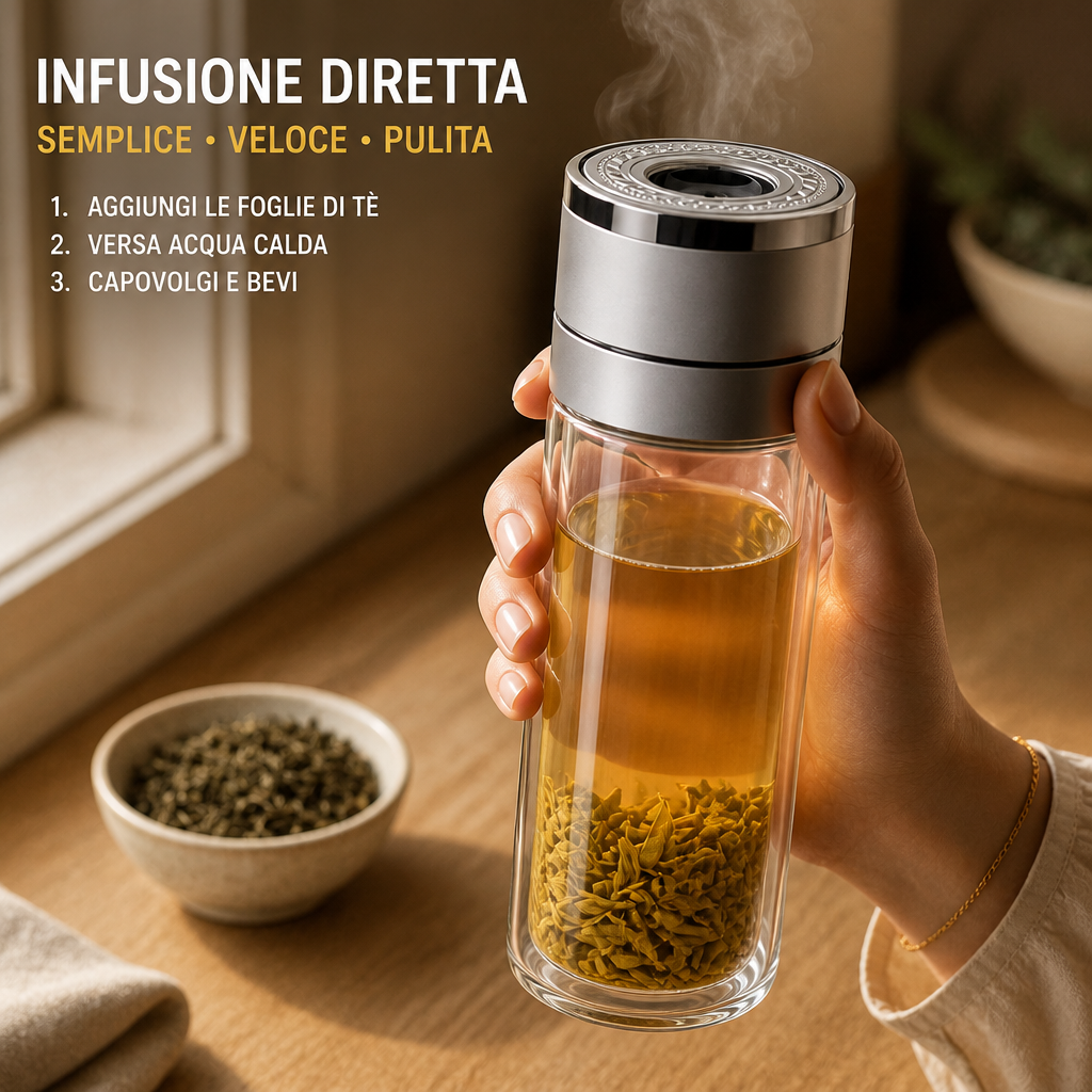 Prepara il tè in 3 mosse