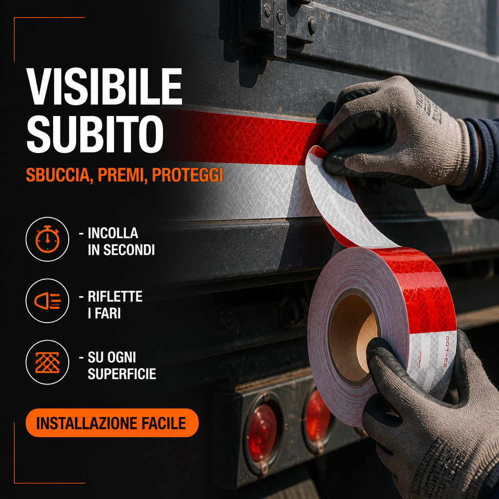 Applica il DOT-C2 e diventa visibile da lontano