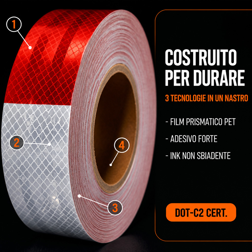 Tecnologia prismatica ad alta riflessione