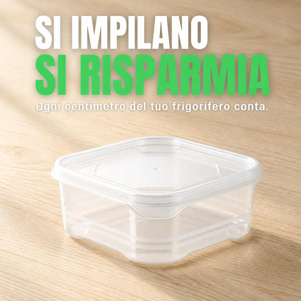 Si impilano, si risparmia