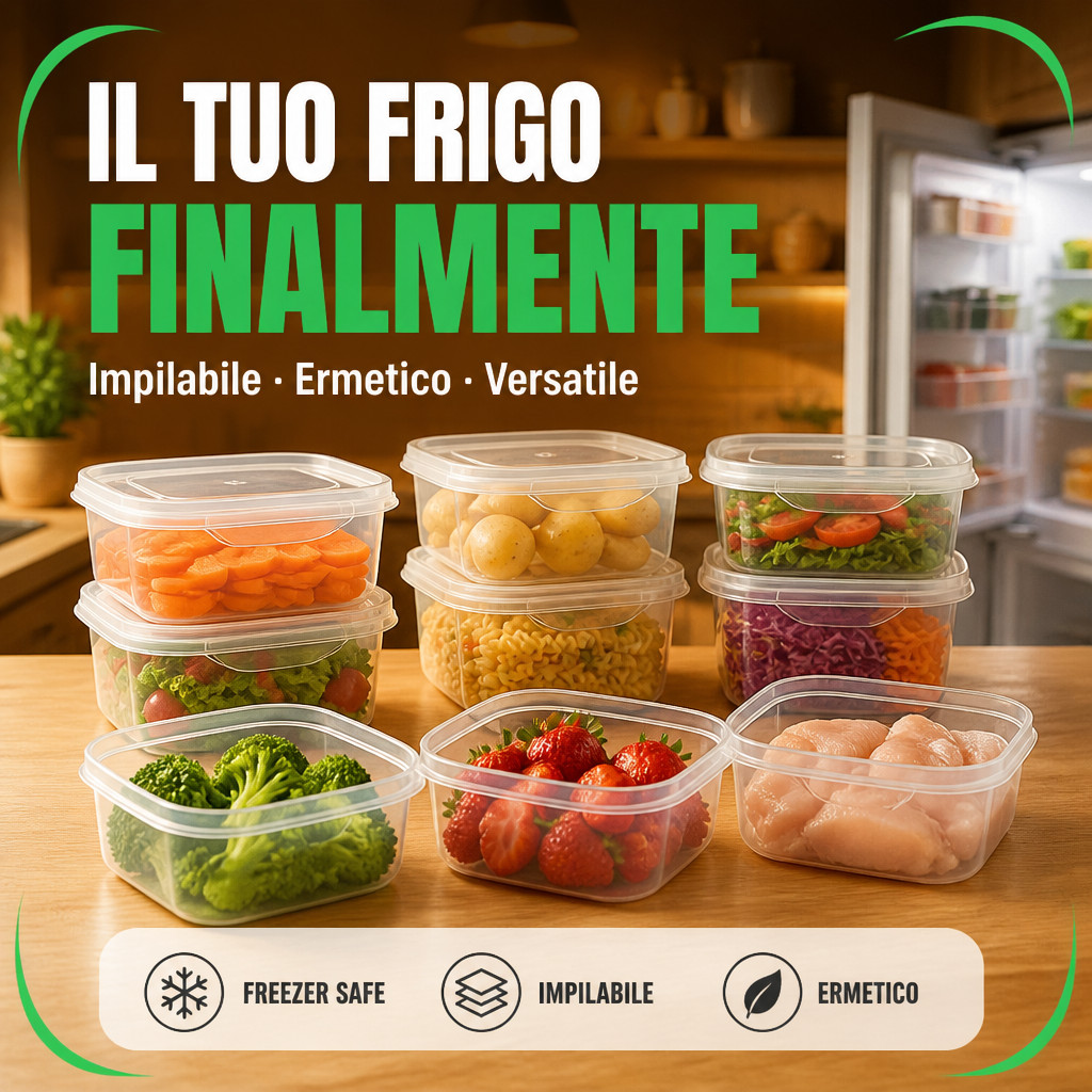 Il tuo frigo, finalmente ordine
