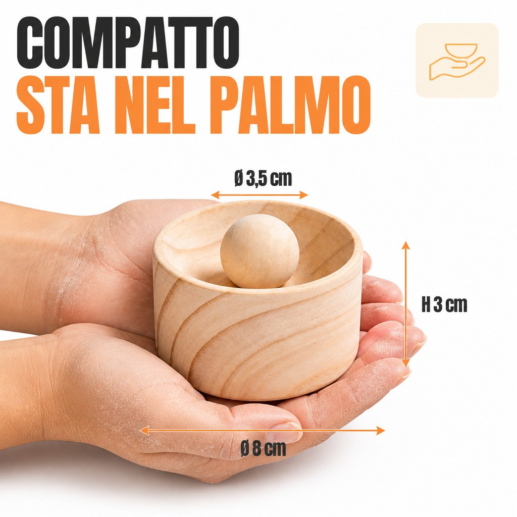 Compatto, entra in ogni cassetto