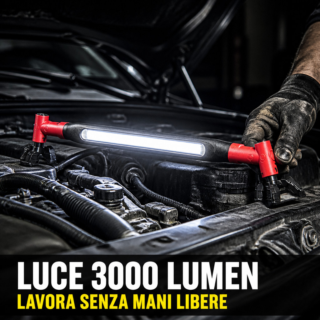 Luce potente sempre a portata
