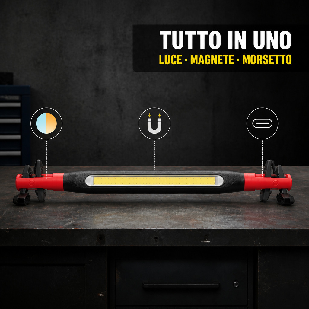 Cinque vantaggi in una lampada