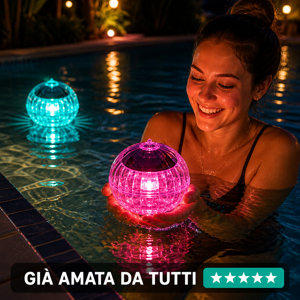 Migliaia di piscine illuminate