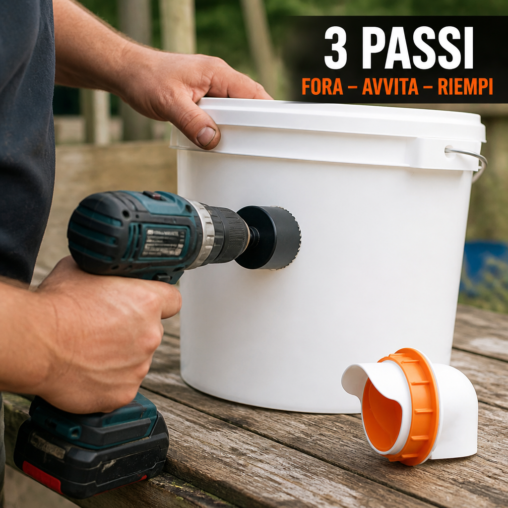 Installa in tre semplici passi
