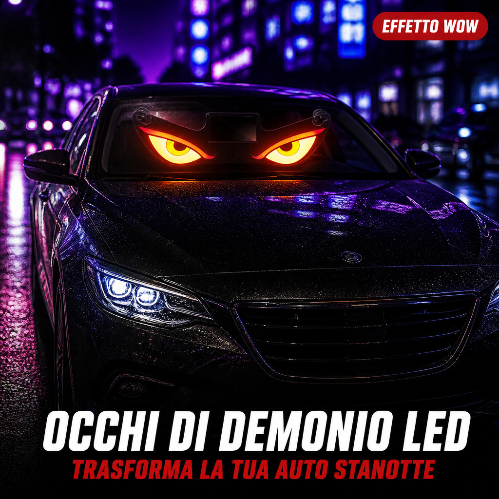La tua auto fa paura di notte