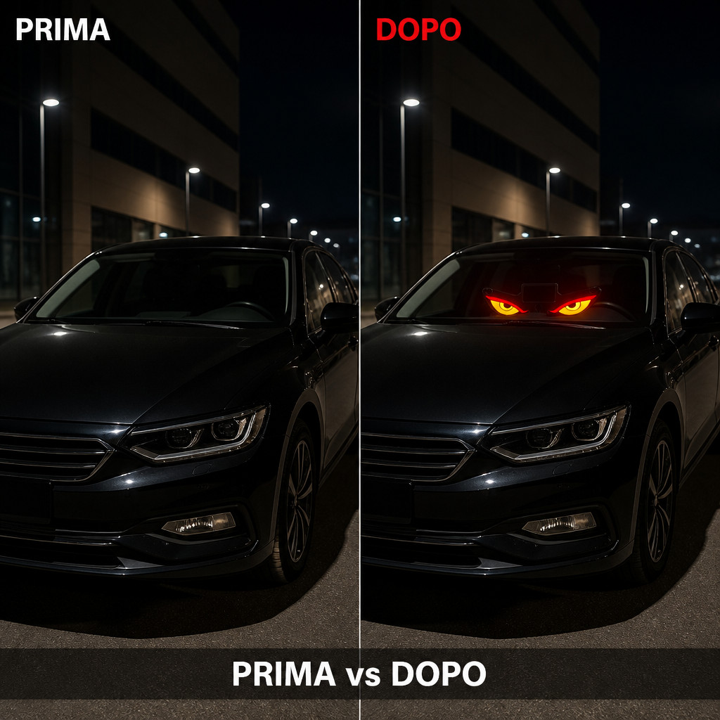 Prima e dopo: differenza totale