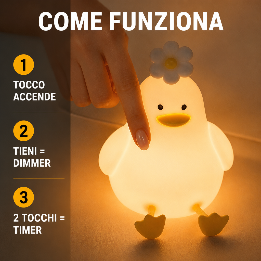 Funziona in tre mosse