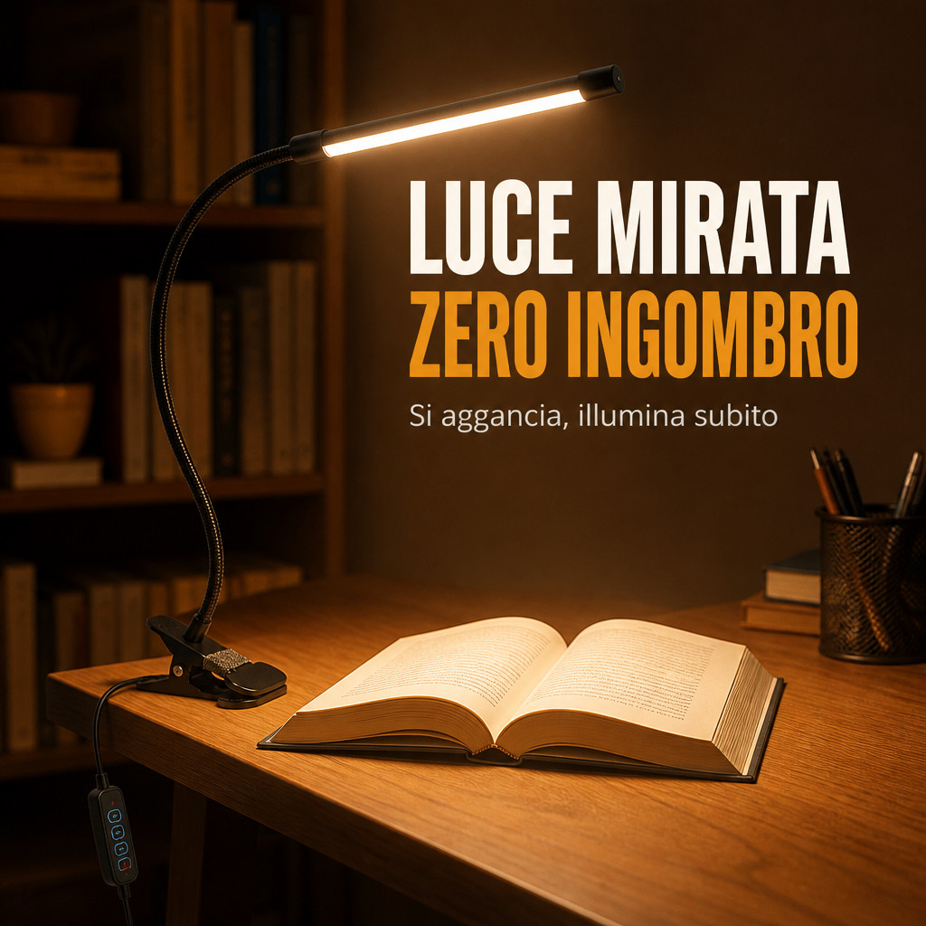Luce mirata, zero ingombro