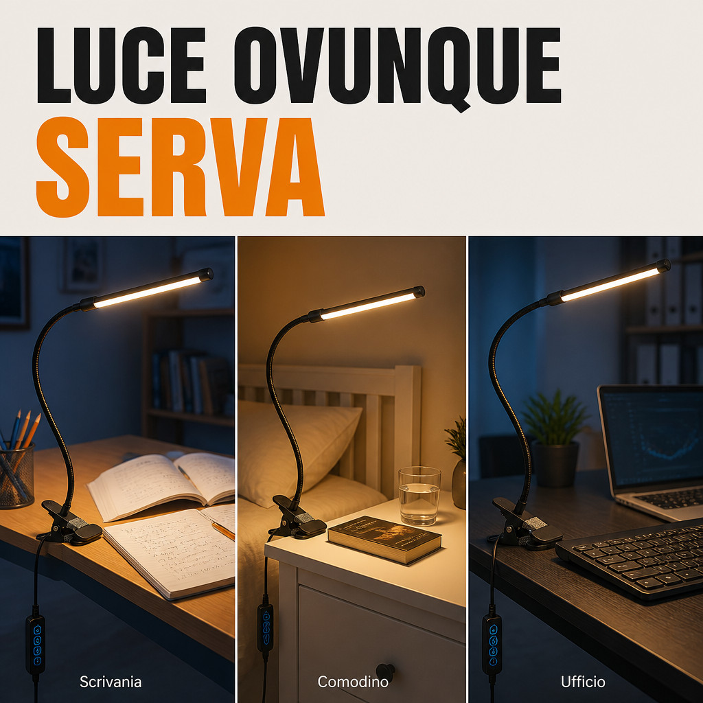 Luce ovunque serva