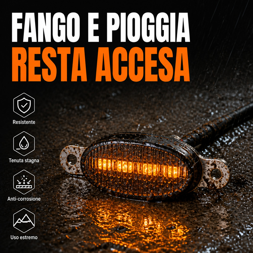 Fango e pioggia? Nessun problema
