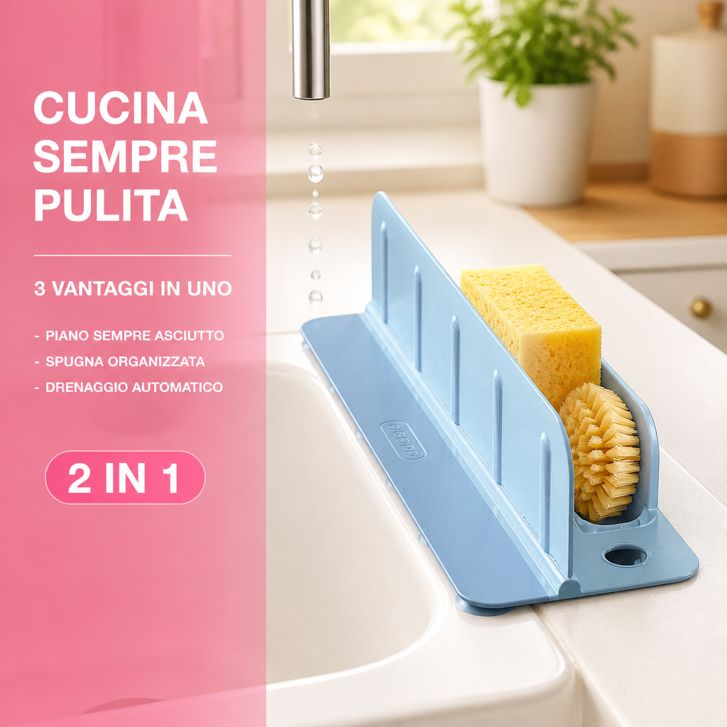 Piano asciutto, cucina in ordine
