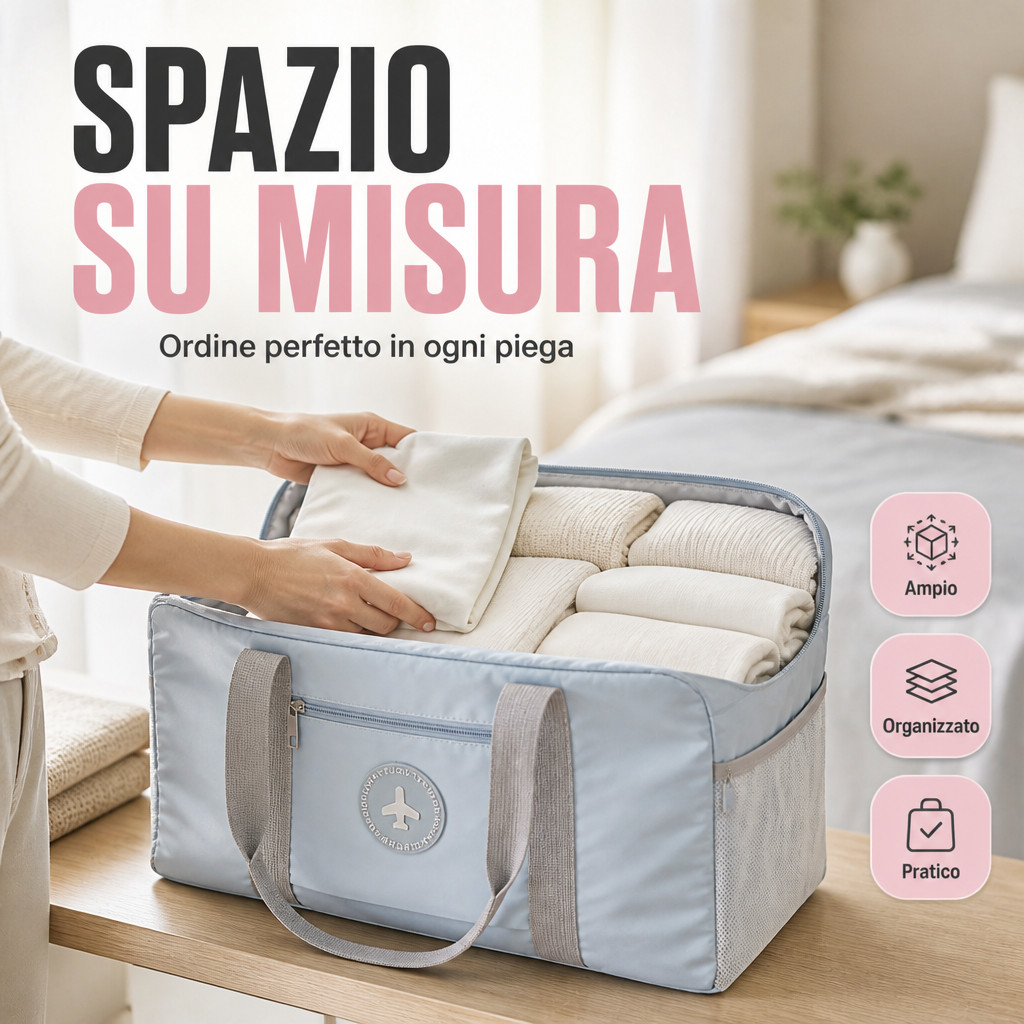Spazio ampio per tutto il necessario