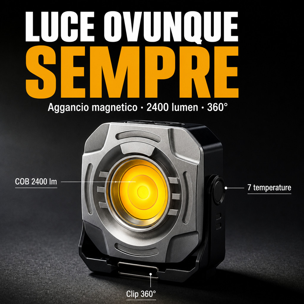 Luce ovunque, sempre